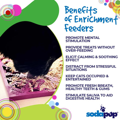 Fishy emat - Small Enrichment Lick Mat for Dogs and Cats
