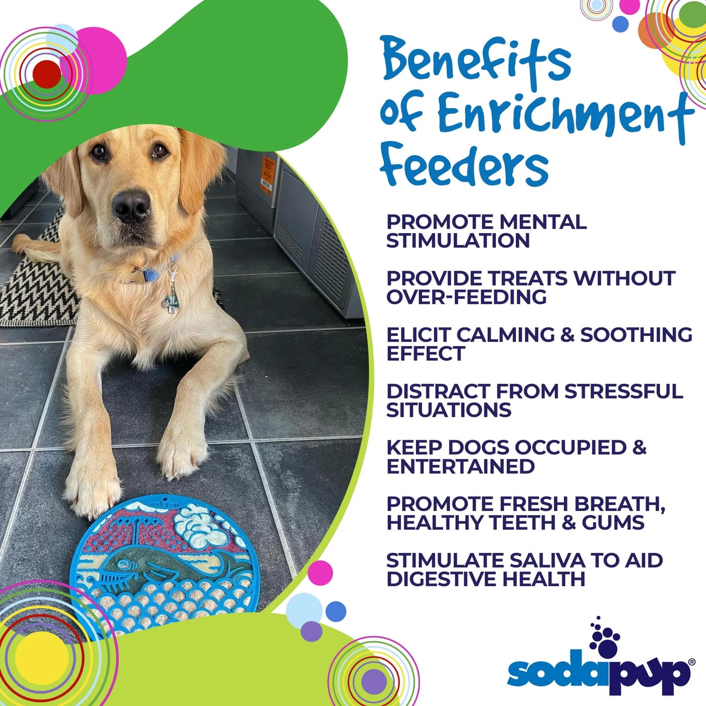 Whale eMat - Enrichment Lick Mat for Dogs and Cats